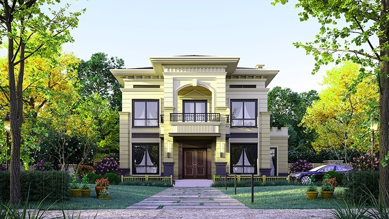 阆中中式合院住宅，开放庭院与邻里乡亲更亲近